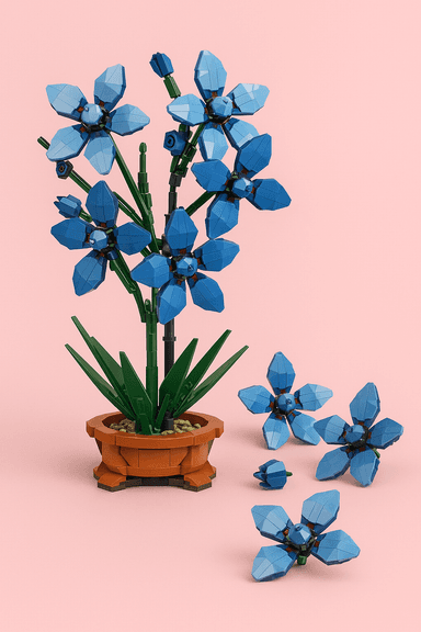 Flower Bricks Set